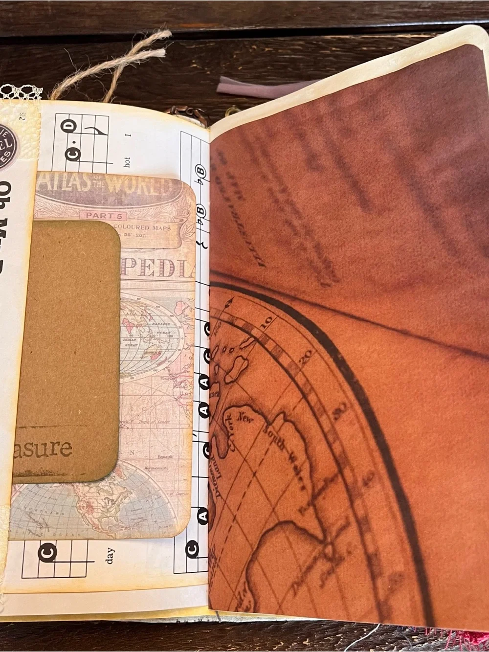 Book Lover Junk Journal Bookish Reader Vintage Softcover 3 Signatures Decorated